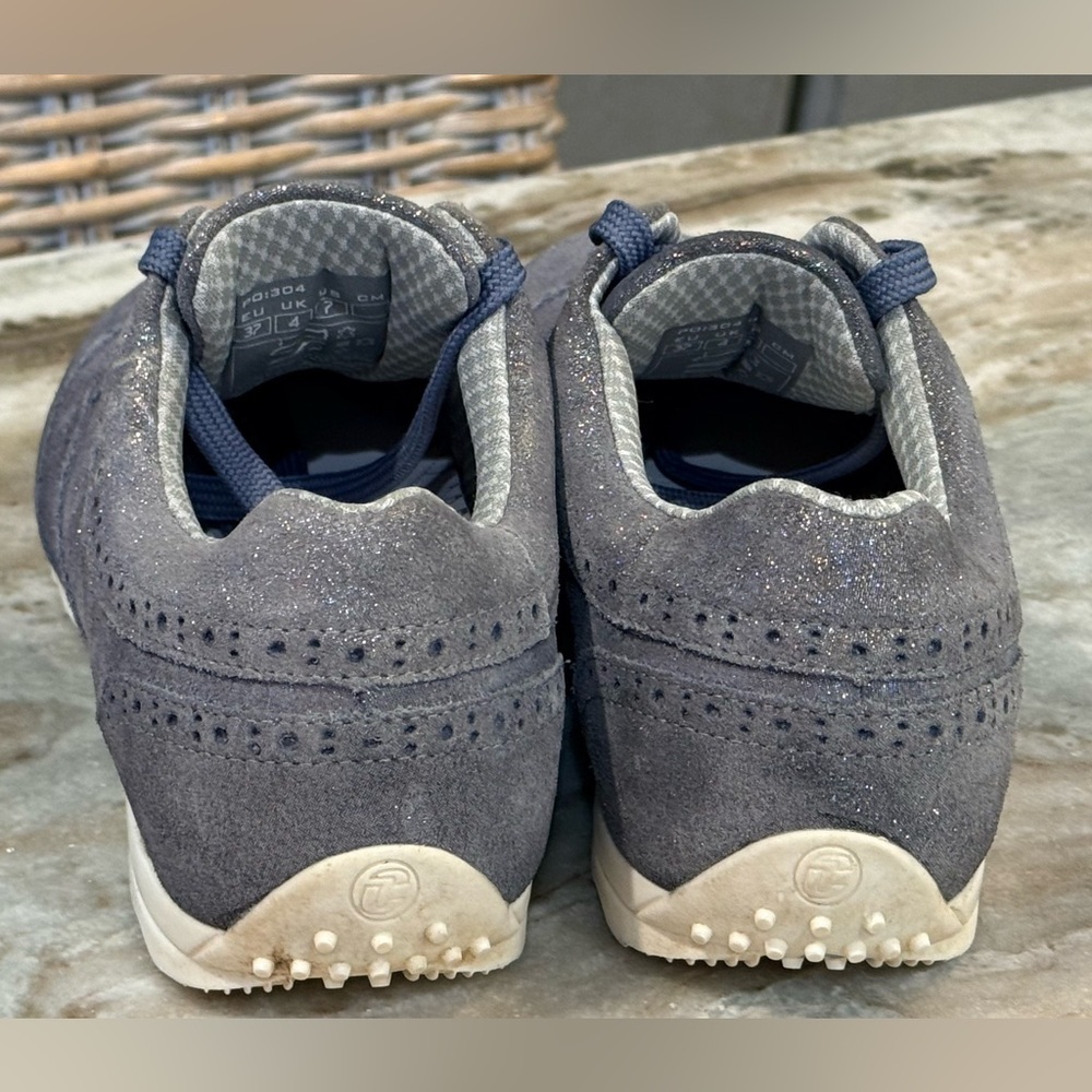 Women’s DUCA DEL COSMA Rhapsody navy sparkling Spikeless golf shoes- Size US 7 - Picture 6 of 11